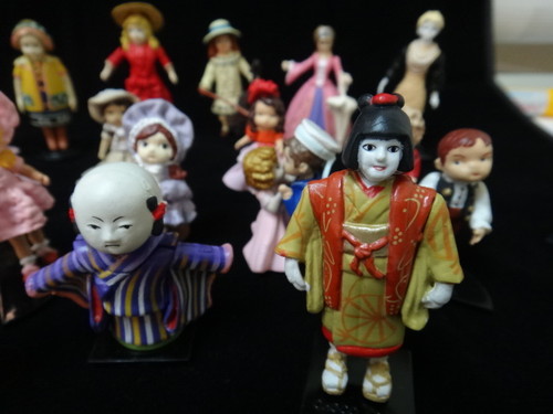 Muñecas Antiguas - Set de Miniaturas — foto del producto