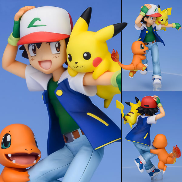 Pokémon: Ash, Pikachu y Charmander - G.E.M. Series — foto del producto