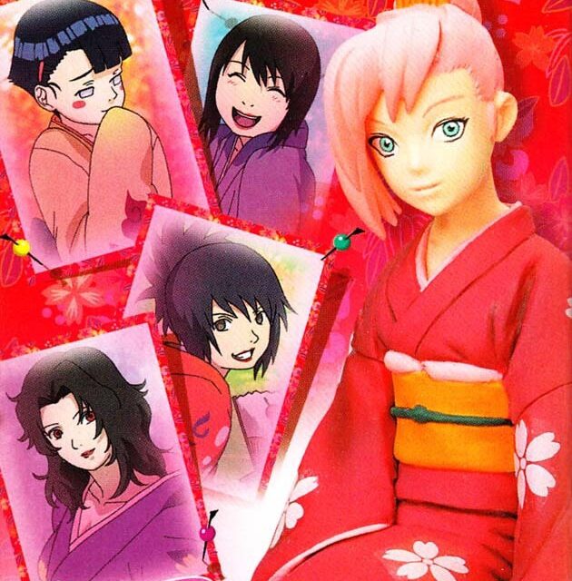 Naruto Heroines - Kimono Version — foto del producto
